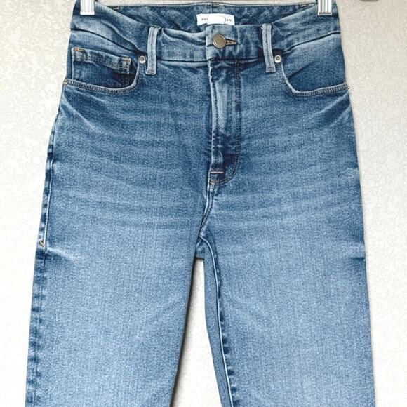 Good American Blue Flare Jeans - Picture 4 of 9